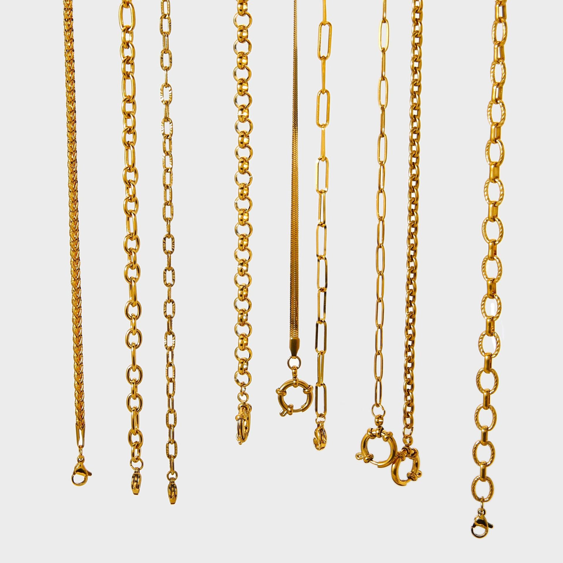 Locked in Chain Necklace