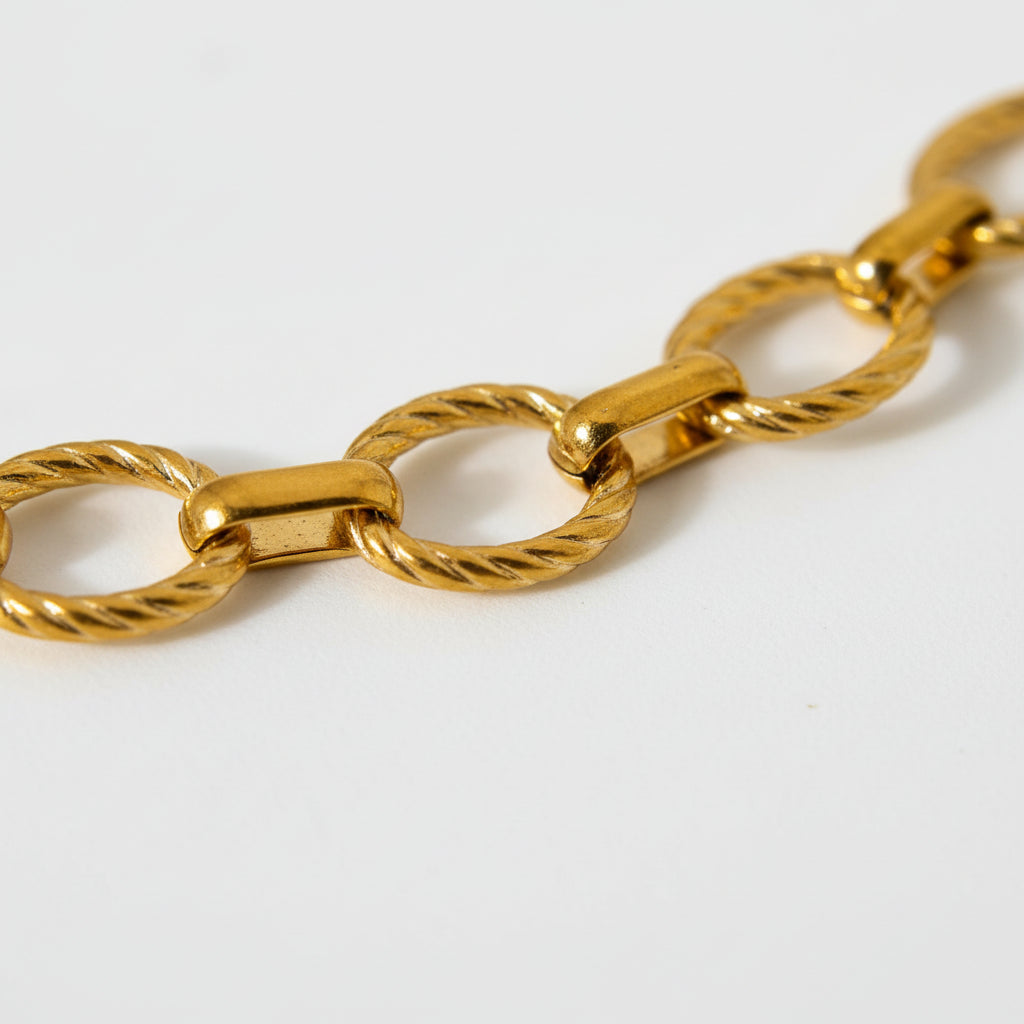 Locked in Chain Necklace