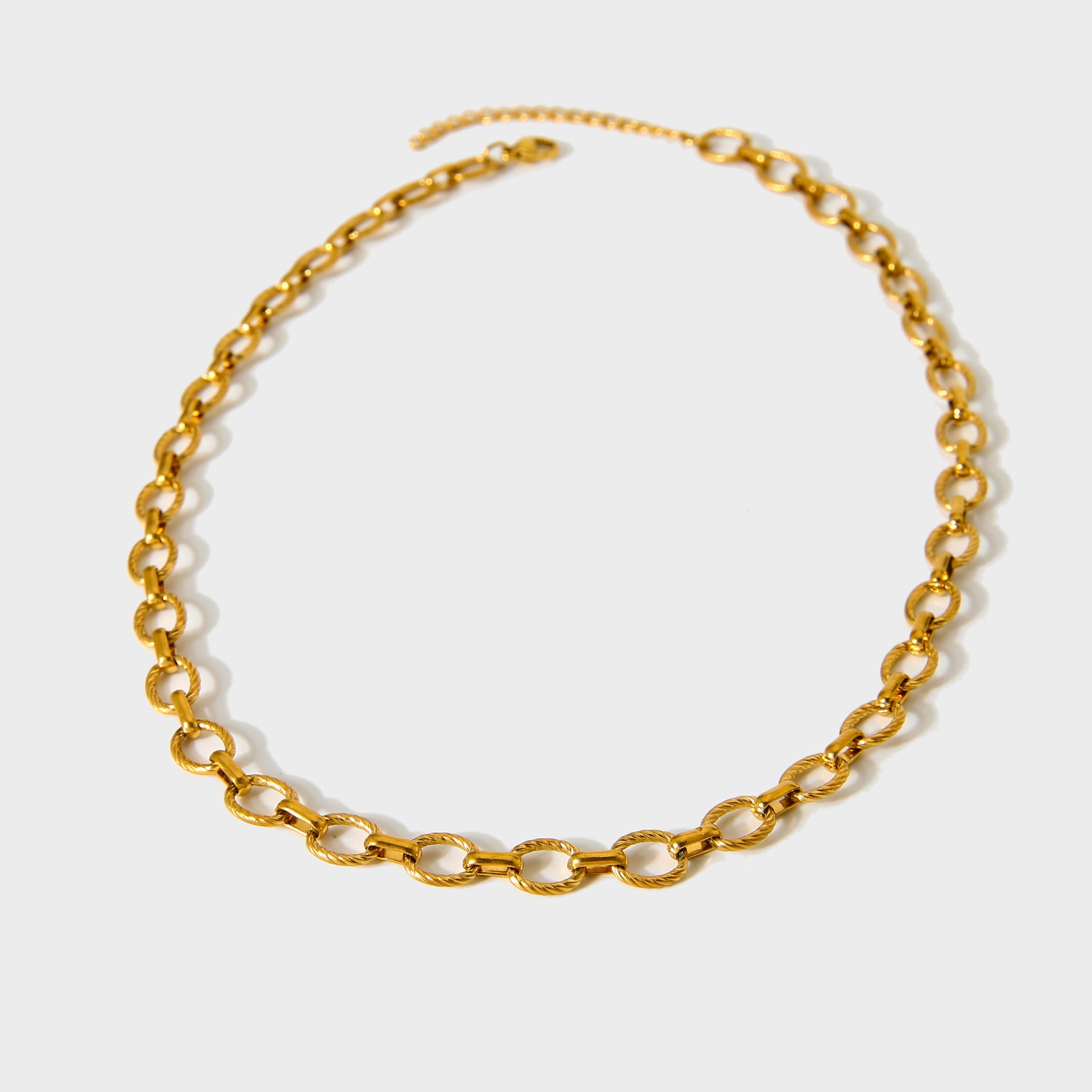 Locked in Chain Necklace